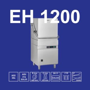 Lave-vaisselle professionnel_à capot Eh 1200_Aristarco_Gastromachines SA