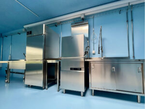 Ligne de laverie_Ecole_Romont_Gastromachines SA
