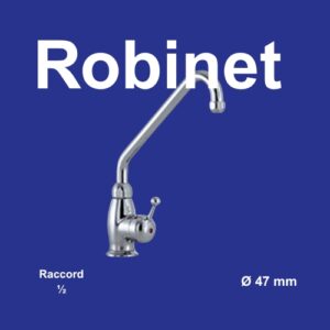 Photo du robinet professionnel Klarco 1E.2940, mitigeur monotrou en acier chromé avec levier latéral ergonomique et bec orientable. Idéal pour les installations de cuisine professionnelle, offrant robustesse, précision et design fonctionnel.